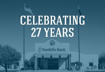 Celebrating 27 years with Photo of Foothills Blvd Branch