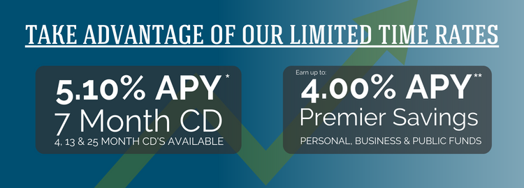 Limited Time Interest Rate Specials